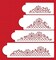 Floral Lace Netting Cake Stencil Set | C900 by Designer Stencils | Stencils for Royal Icing, Airbrush, Dusting Powder |